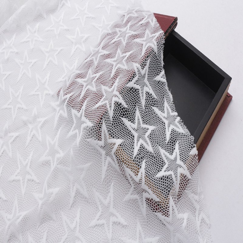 Lace Fabric Cutwork Women's Nylon for Women's Wear Wholesale Supplier 7